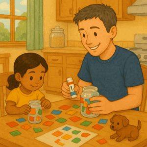 In-Home Preschool artsandcrafts