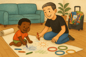 In-Home Preschool pre-writing skills