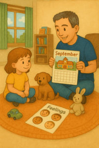 In-Home Preschool Circle time with ms britt